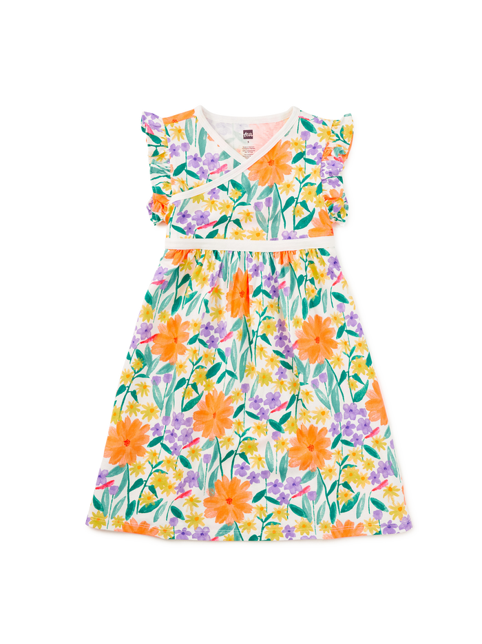 Wrap Neck Dress