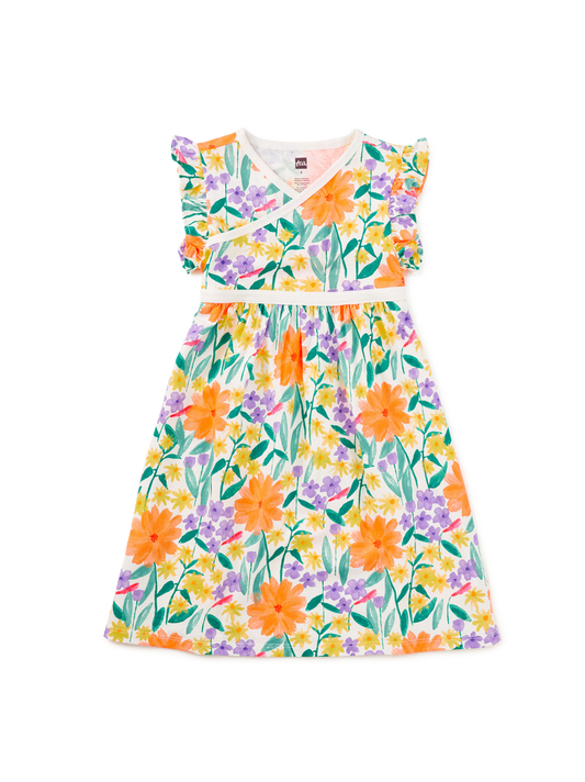Wrap Neck Dress