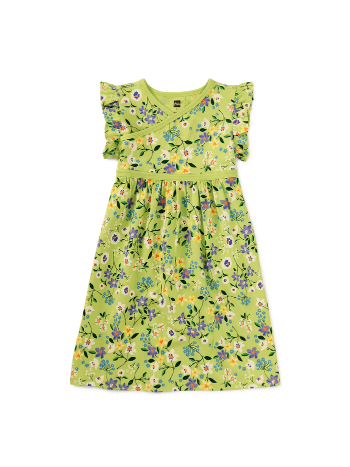 Wrap Neck Dress