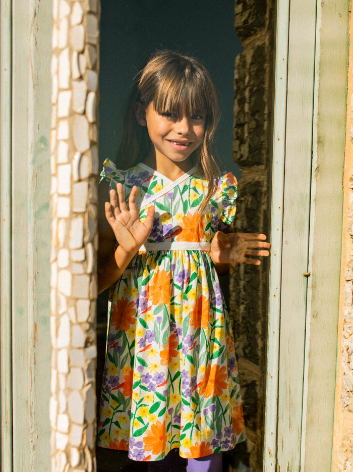 Wrap Neck Dress
