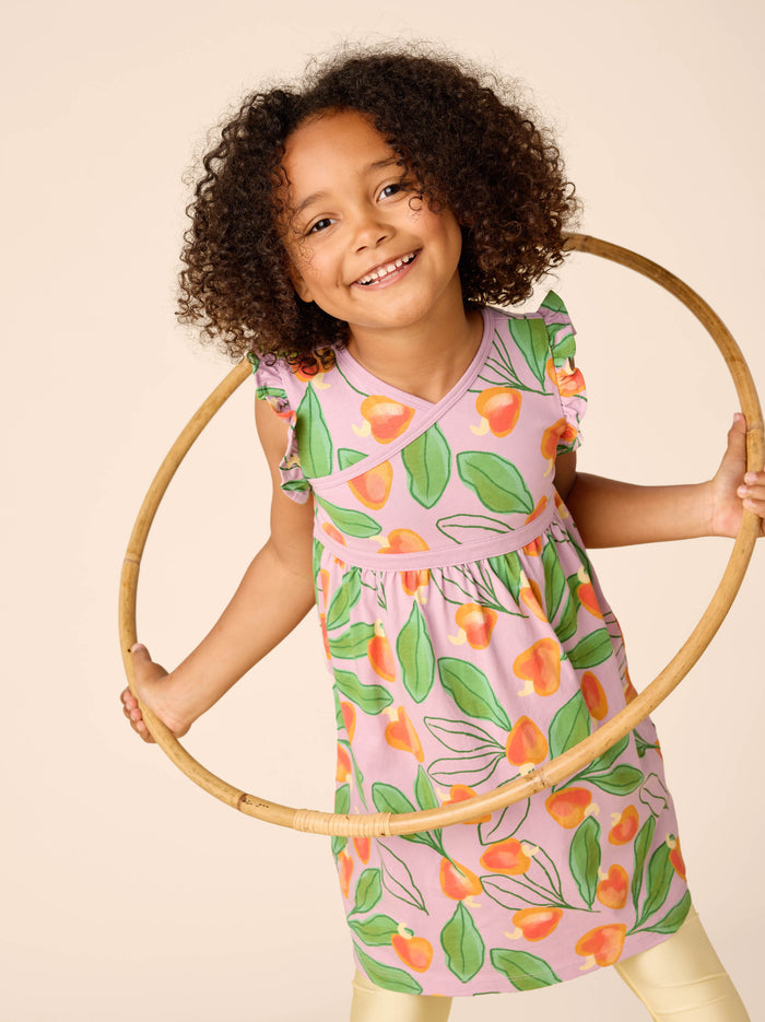 Wrap Neck Dress