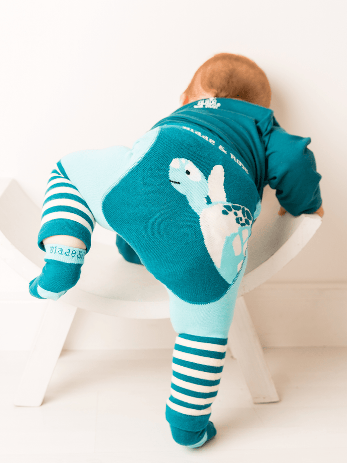 WWF Organic Sea Turtle Leggings - Blade & Rose UK
