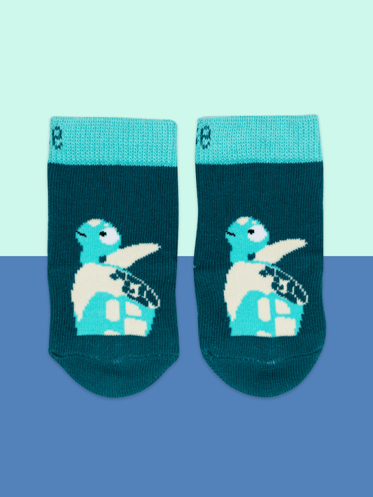 WWF Organic Sea Turtle Socks - Blade & Rose UK