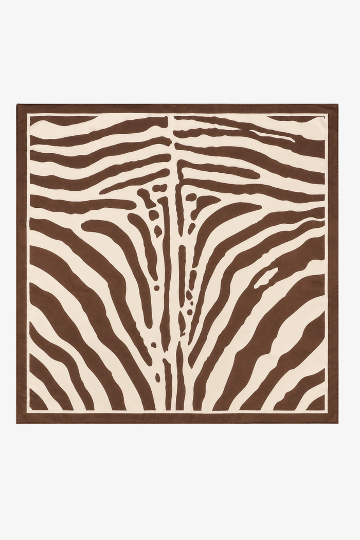 Zebra Bandana Scarf