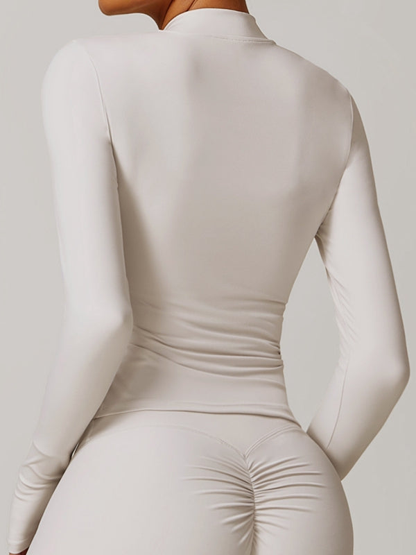 Zipper Pocket Thumbhole Jacket