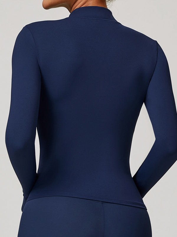 Zipper Pocket Thumbhole Jacket